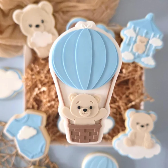 WOLKENBÄR 7 - Heißluftballon mit Teddybär