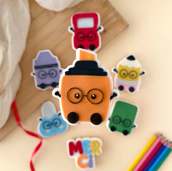 SCHULE / SCHOOL 54 - Textmarker - MINI