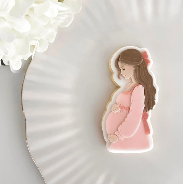 BABY SHOWER 3035 - Schwangere Frau