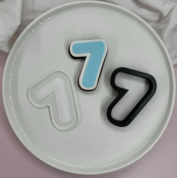 ZAHLEN 1-10 (Ausstechform und Stamp)
