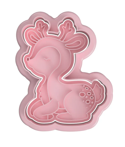 WALDTIERE (2) 5 - Waldtiere (Ausstechform und Stamp)