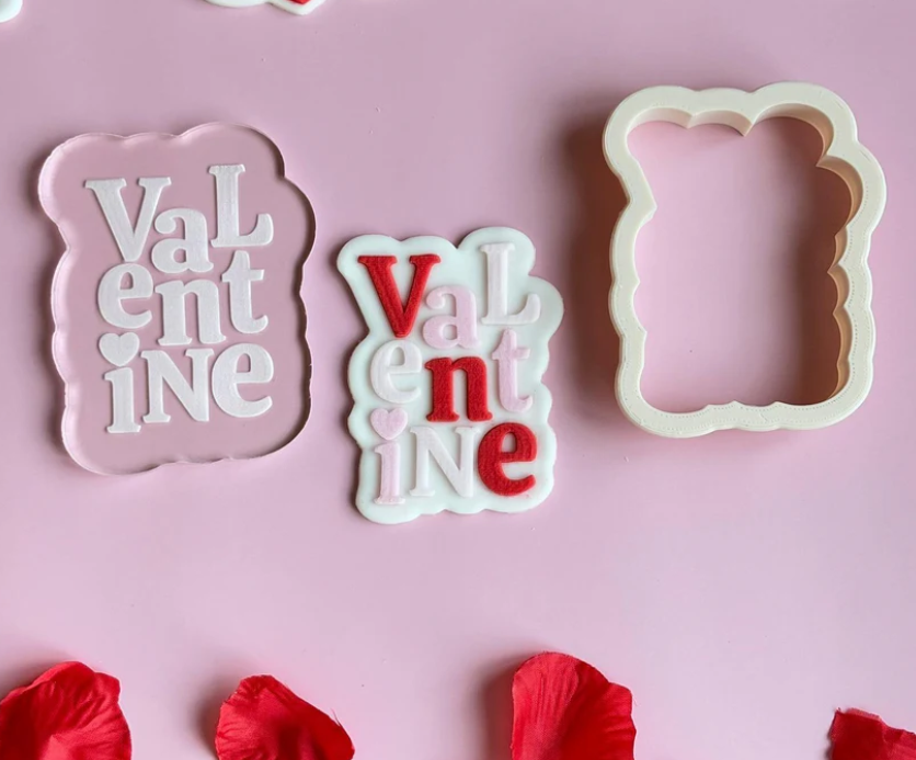 VALENTINSTAG 12 - Valentine (Ausstechform und Stamp)