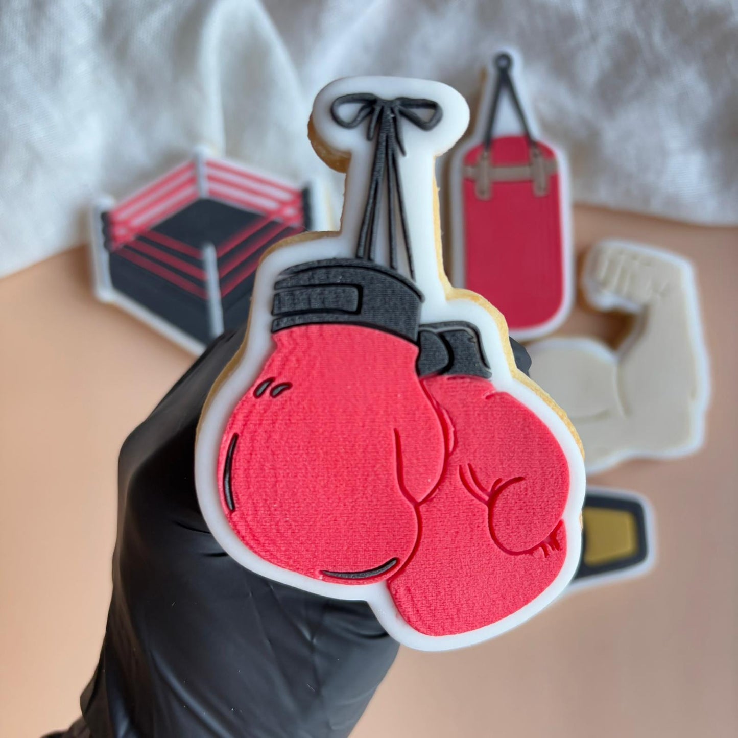 BOXEN 3 - Boxhandschuhe (Ausstechform und Stamp)