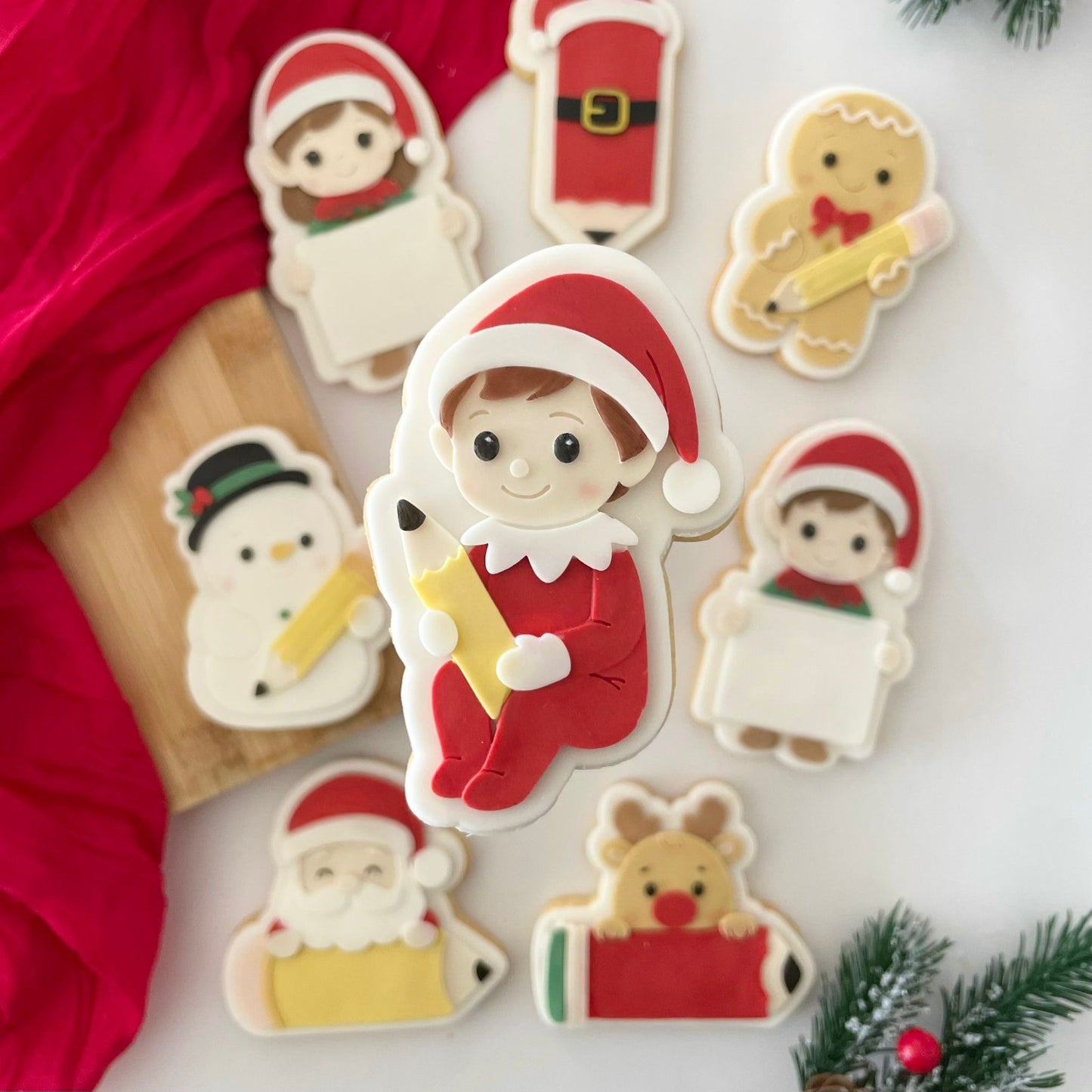 WEIHNACHTEN 2025 - 148 Elf mit Bleistift