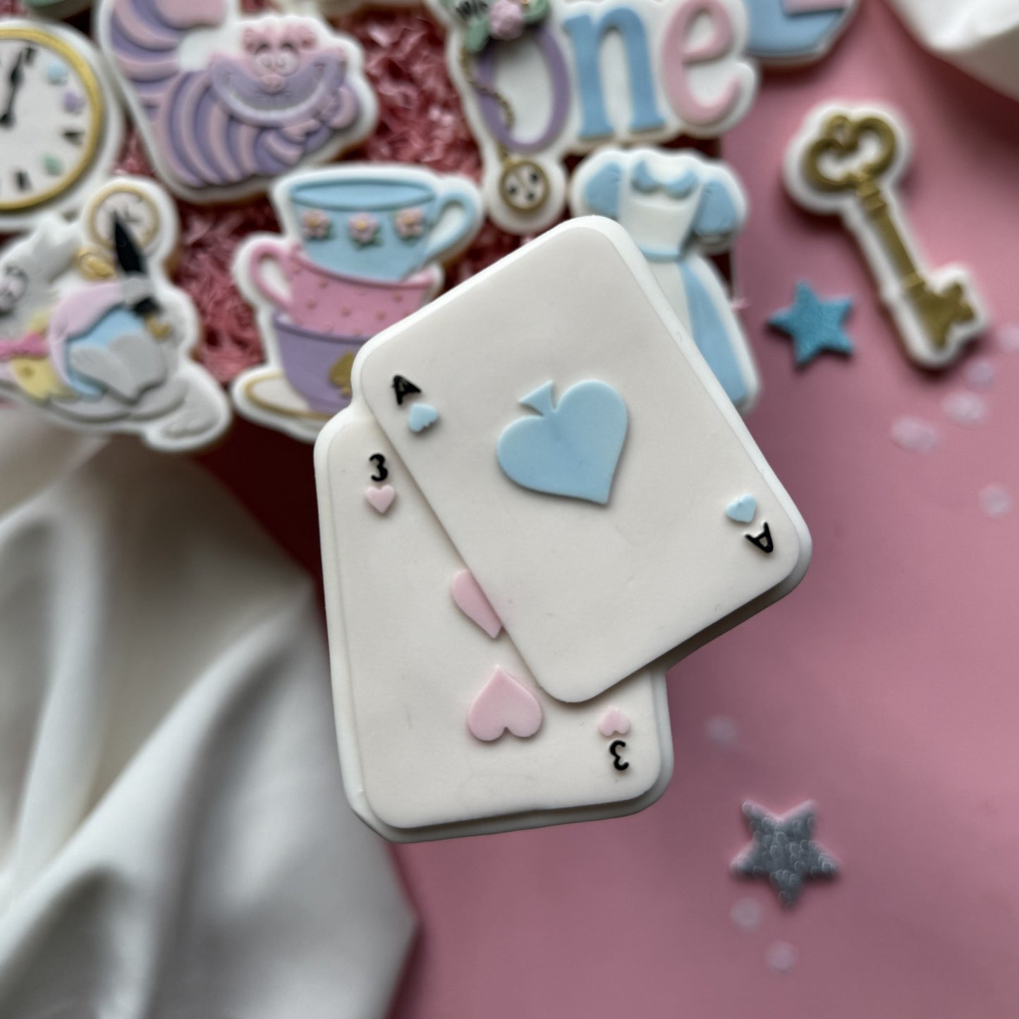 ALICE 11 - Karten (Ausstechform und Stamp)