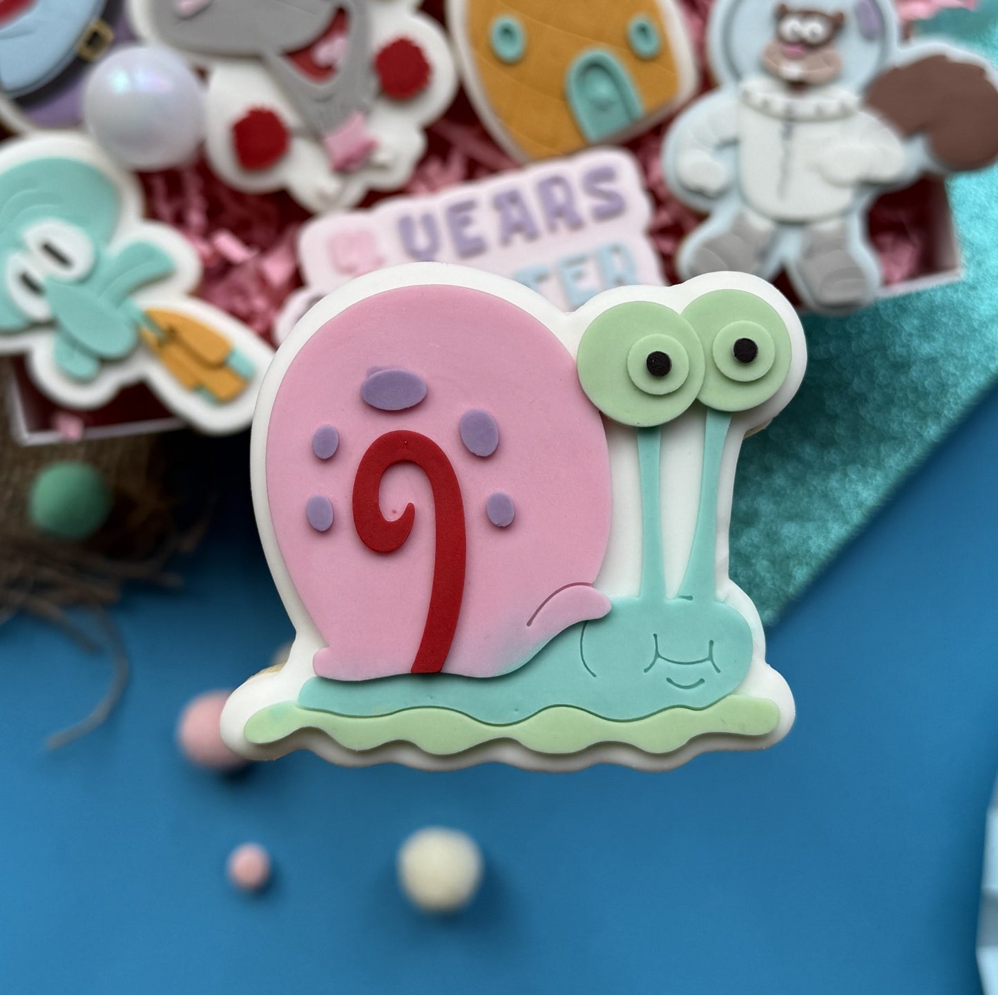 SPONGEBOB 6 - Gary (Ausstechform und Stamp)