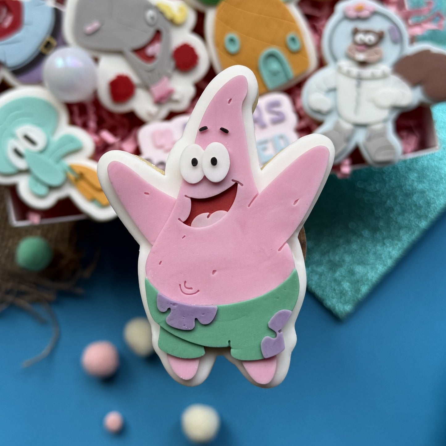 SPONGEBOB 2 - Patrick (Ausstechform und Stamp)