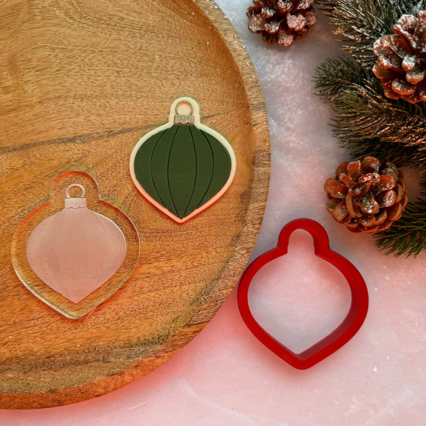 WEIHNACHTEN 21 - Ornament (Ausstechform und Stamp)