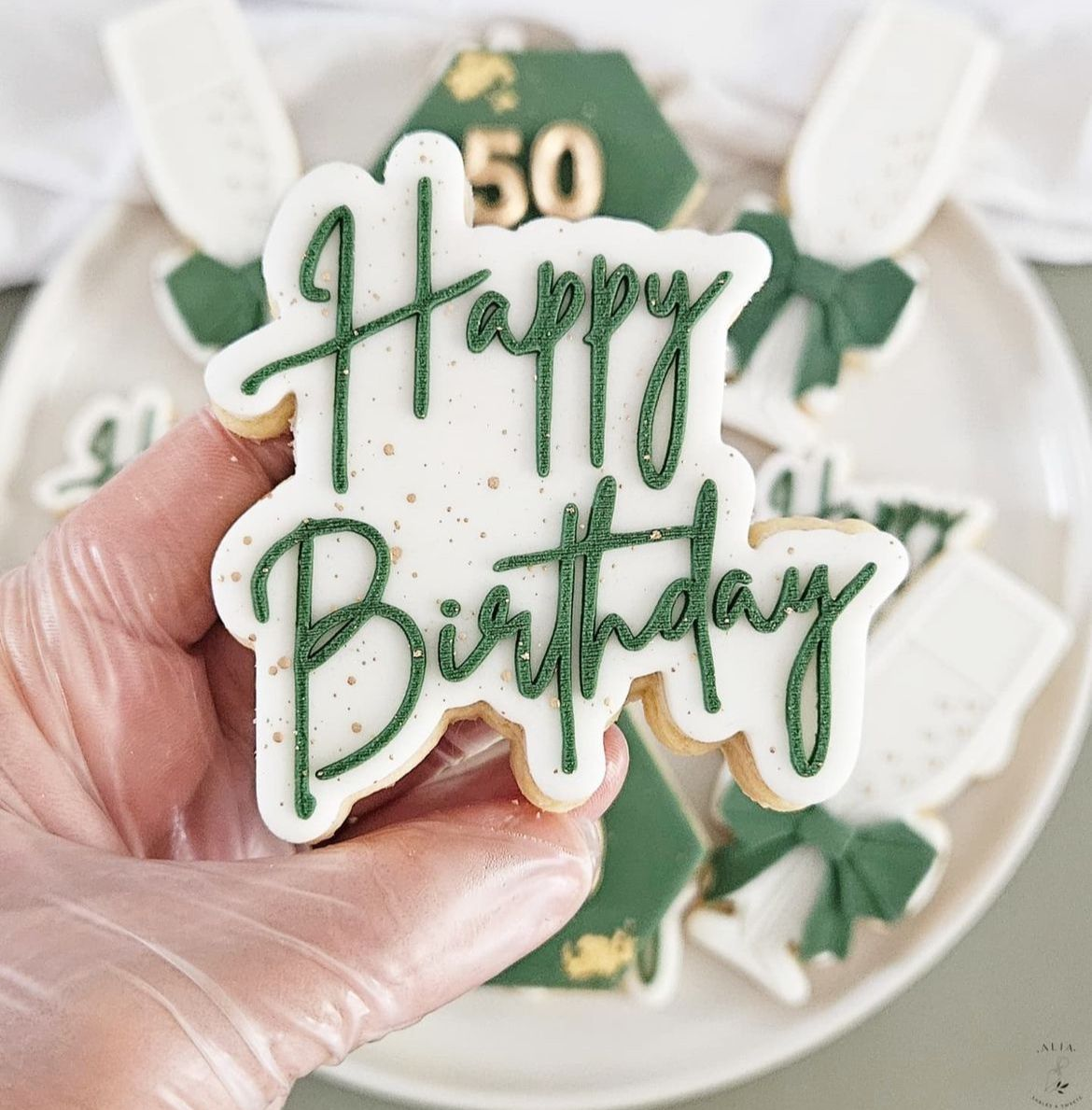 GEBURTSTAG Ausstechform und Stamp KOLLEKTION