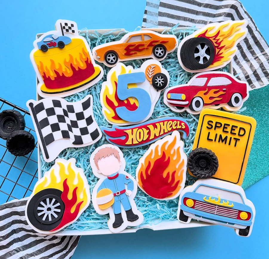 HOTWHEELS Ausstechform und Stamp KOLLEKTION