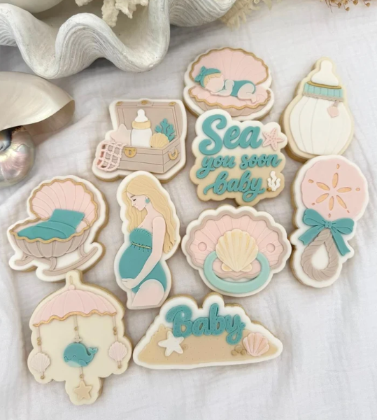 SEA YOU SOON BABY Ausstechform und Stamp KOLLEKTION