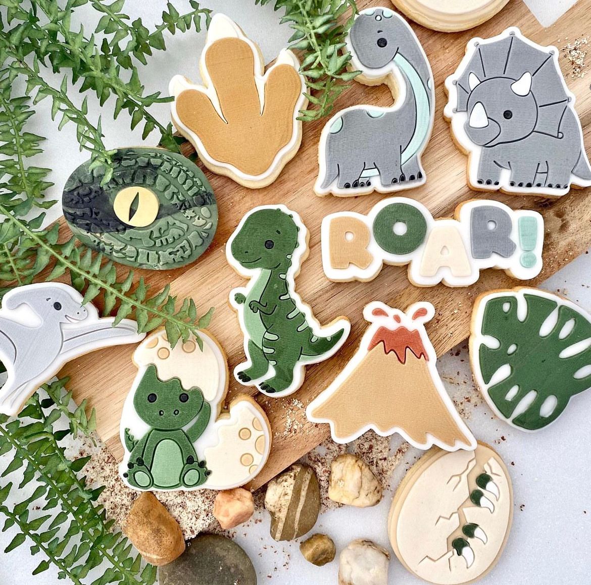 DINOSAURIER Ausstechform und Stamp KOLLEKTION