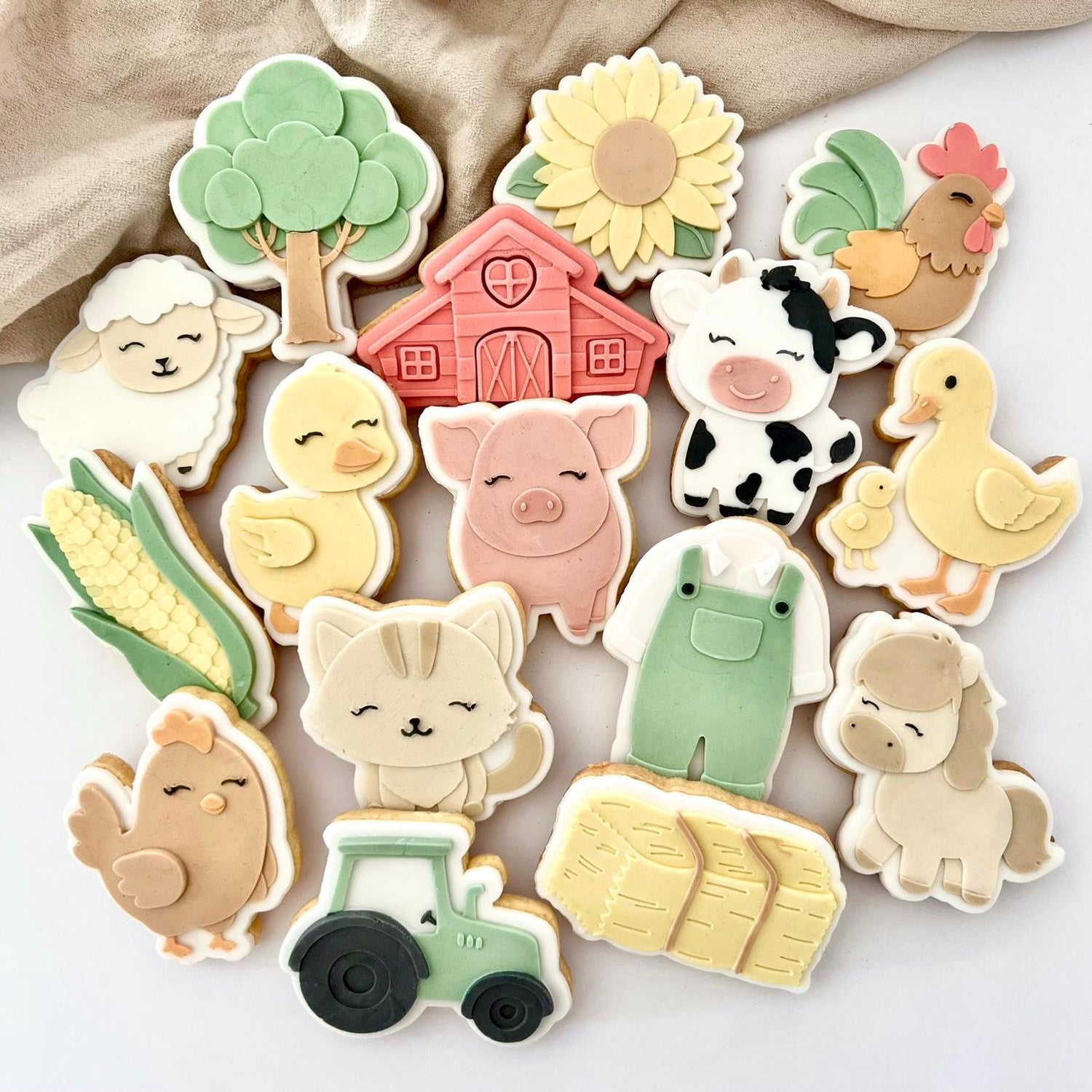 BAUERNHOF (2) PLA Ausstechform und Stamp KOLLEKTION