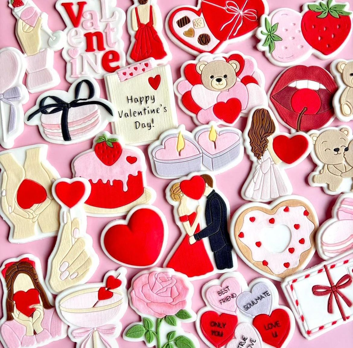 VALENTINSTAG Ausstechform und Stamp KOLLEKTION