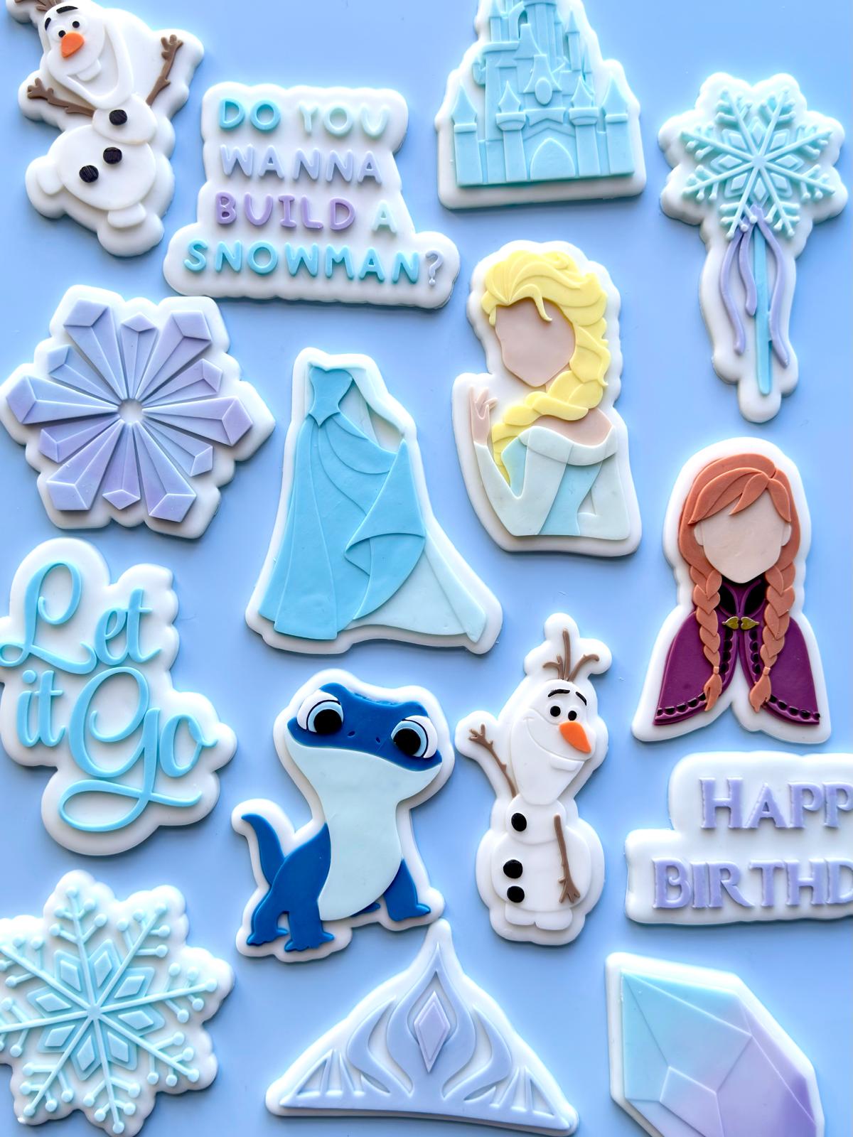 FROZEN Ausstechform und Stamp KOLLEKTION