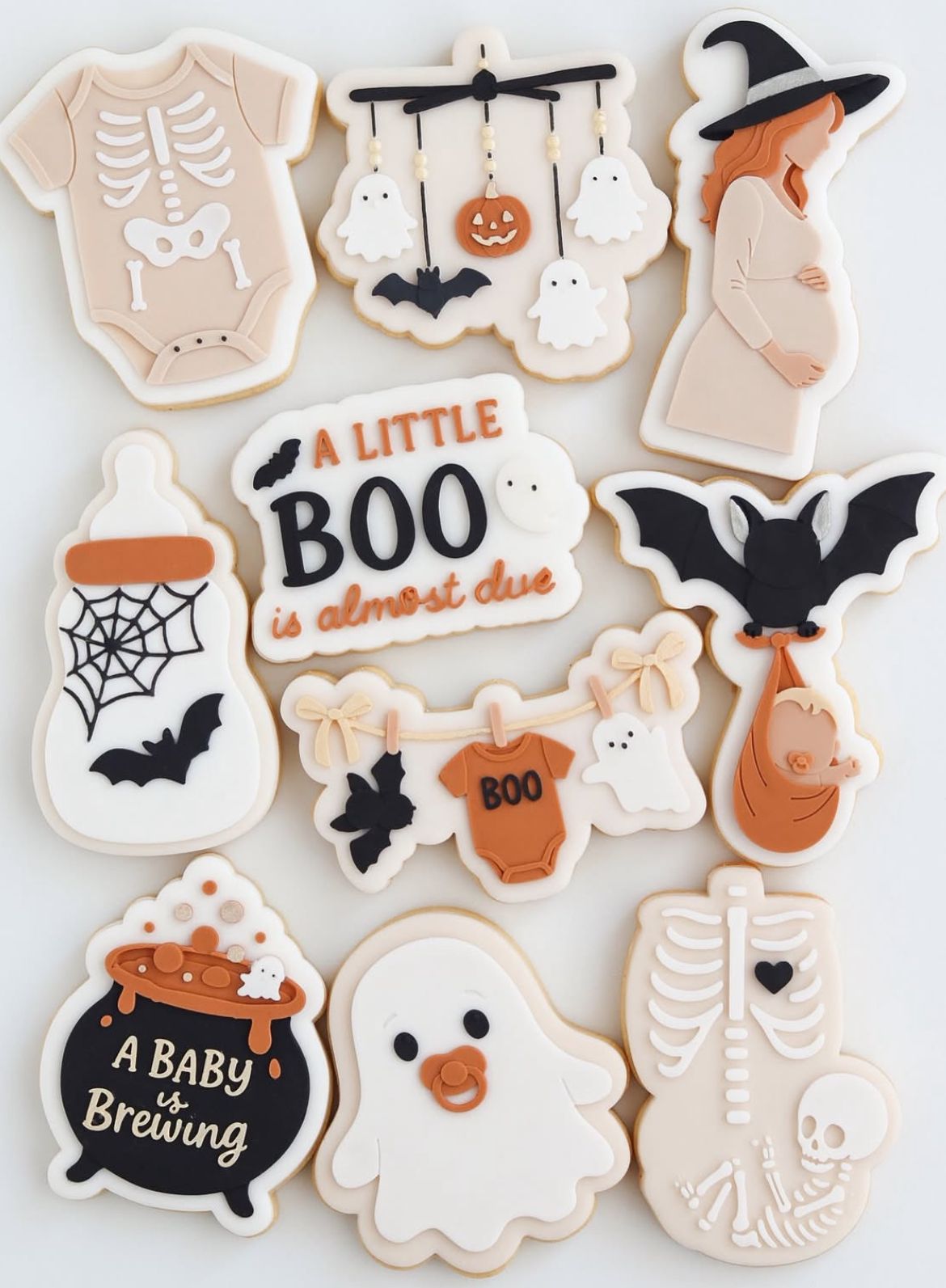 HALLOWEEN BABY SHOWER Ausstechform und Stamp KOLLEKTION
