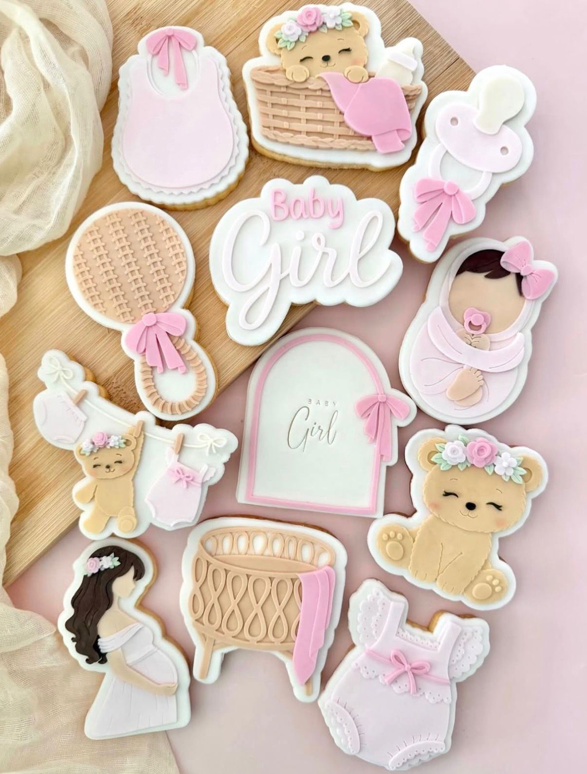 BABY GIRL Ausstechform und Stamp KOLLEKTION