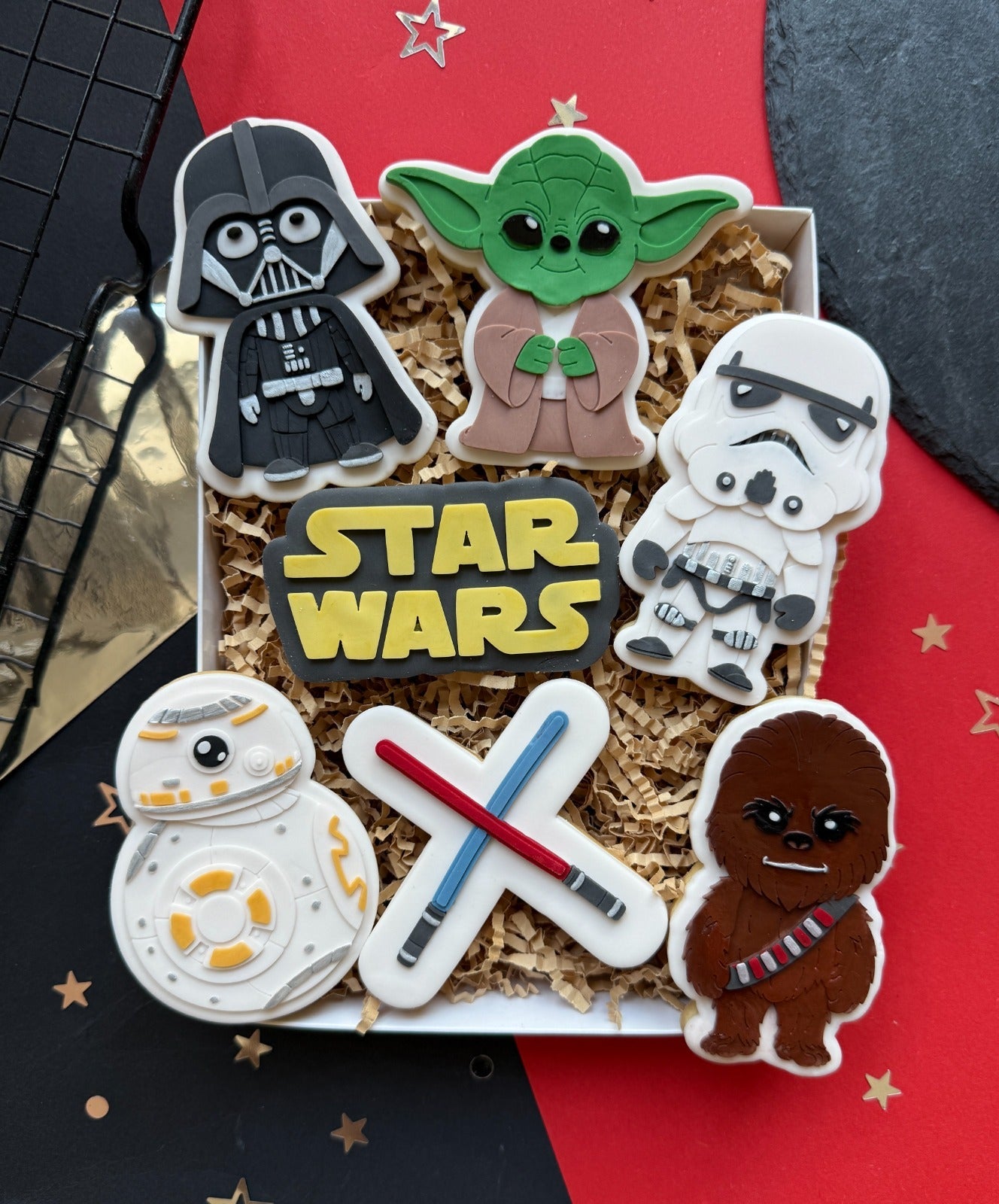 STAR WARS Ausstechform und Stamp KOLLEKTION