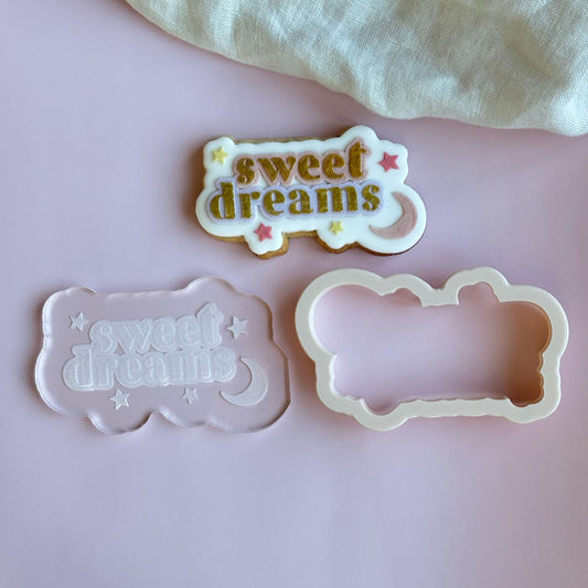 PYJAMAPARTY - 12 Sweet Dreams (Ausstechform und Stamp)