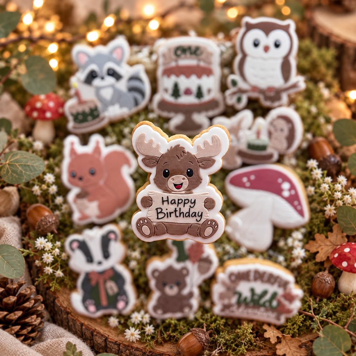 ONEDERFUL WILD 1-Happy Birthday Tier