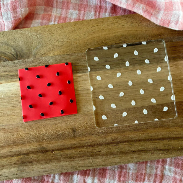 FRÜCHTE 4 - Wassermelonenmuster (Ausstechform und Stamp)