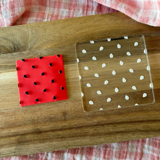 FRÜCHTE 4 - Wassermelonenmuster (Ausstechform und Stamp)