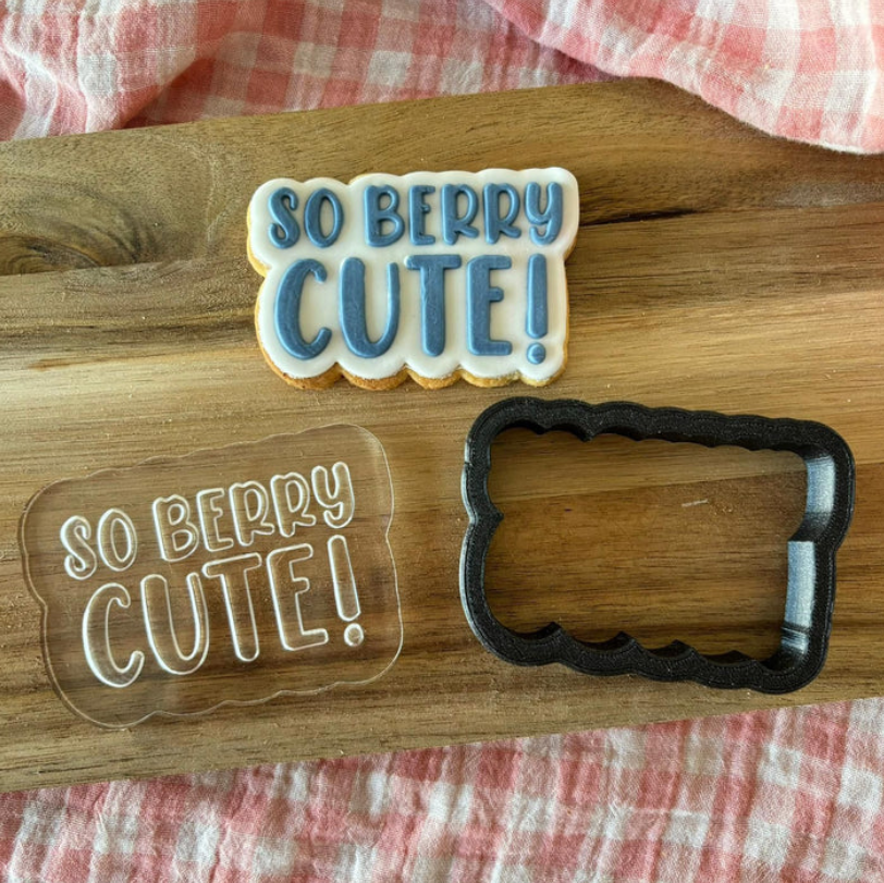 FRÜCHTE 12 - So Berry Cute (Ausstechform und Stamp)