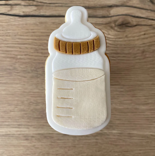 BABY 3 - Babyflasche (Ausstechform und Stamp)