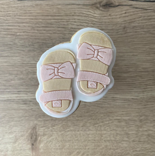 BABY 19 - Babyhausschuhe (Ausstechform und Stamp)