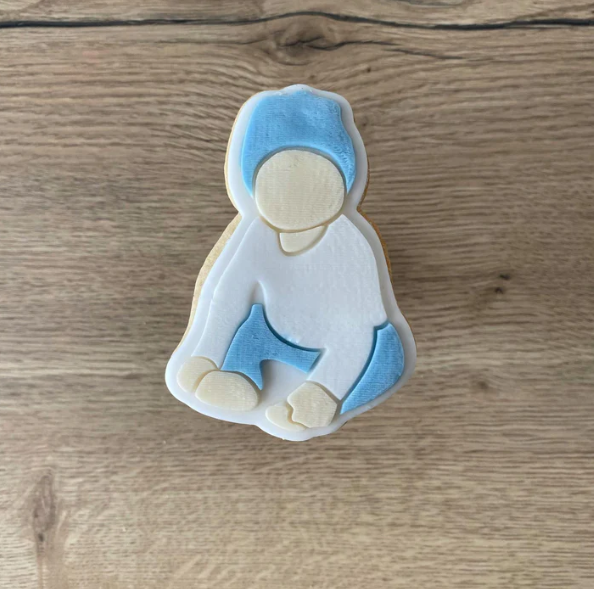BABY 34 - Baby (Ausstechform und Stamp)