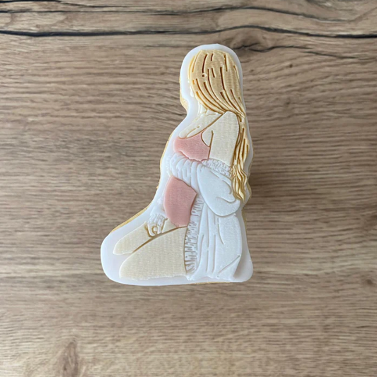 BABY 39 - Schwangere Frau (Ausstechform und Stamp)