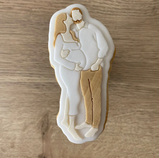 BABY 41 - Paar (Ausstechform und Stamp)