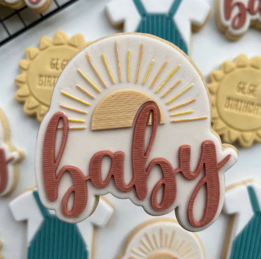 BABY 48 - Babysonne (Ausstechform und Stamp)