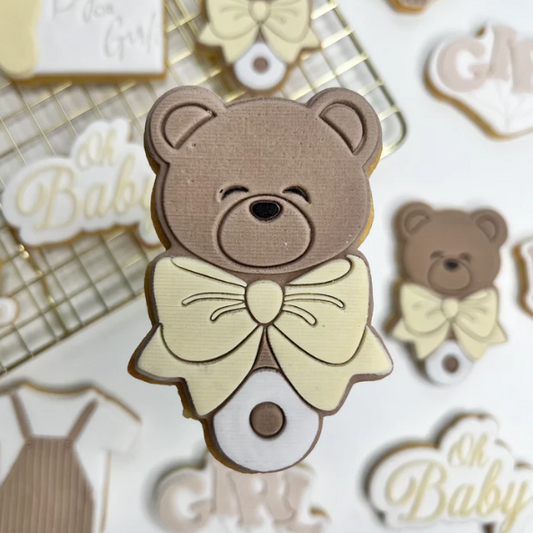 BABY 54 - Teddyrassel (Ausstechform und Stamp)