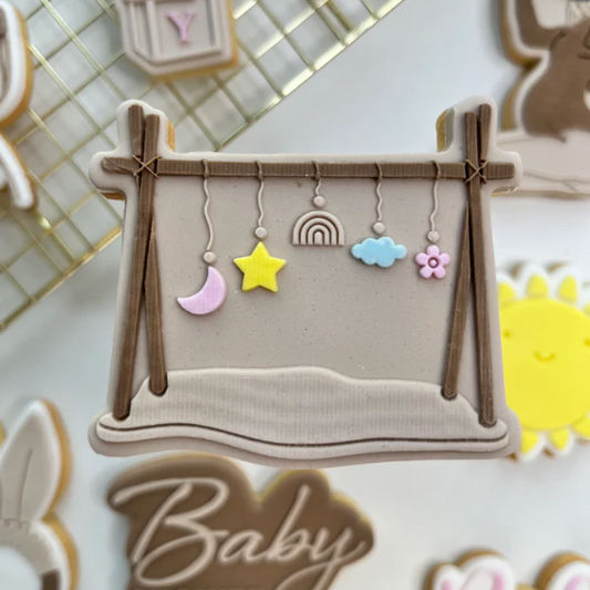 BABY 71 - Baby Spielbogen (Ausstechform und Stamp)