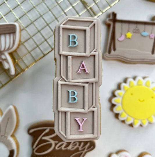 BABY 73 - Babywürfel (Ausstechform und Stamp)
