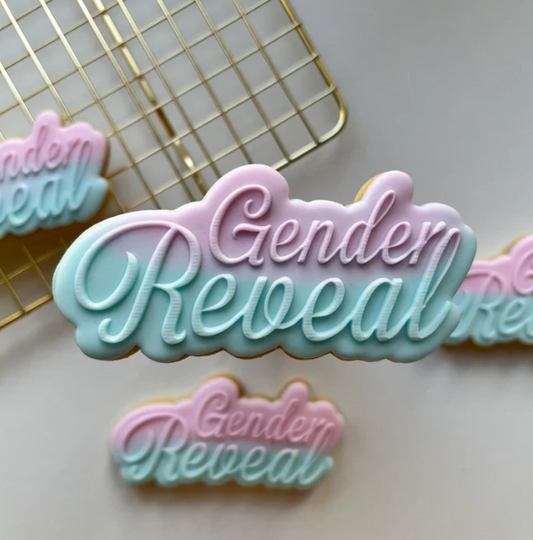 BABY 75 - Gender Reveal (Ausstechform und Stamp)
