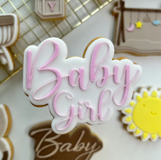 BABY 84- Baby Mädchen (Ausstechform und Stamp)