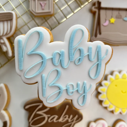 BABY 85- Baby Junge (Ausstechform und Stamp)