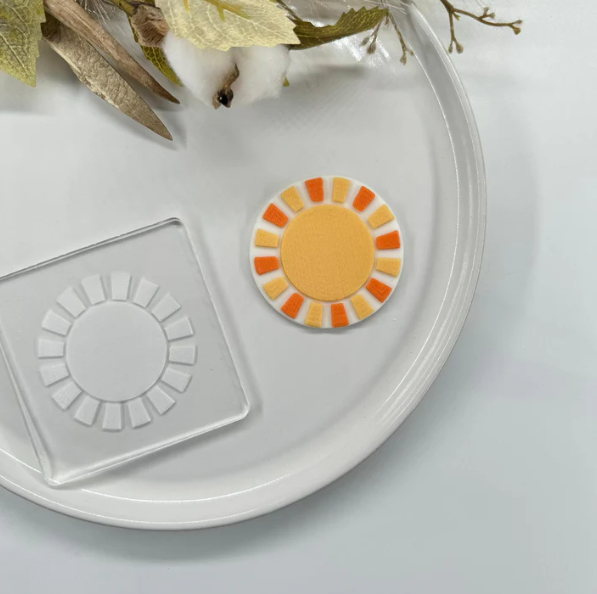 SONNE 1 - Sonne (Ausstechform und Stamp)