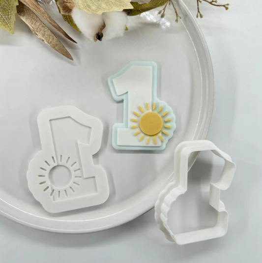 SONNE 13 - Eins mit Sonne (Ausstechform und Stamp)