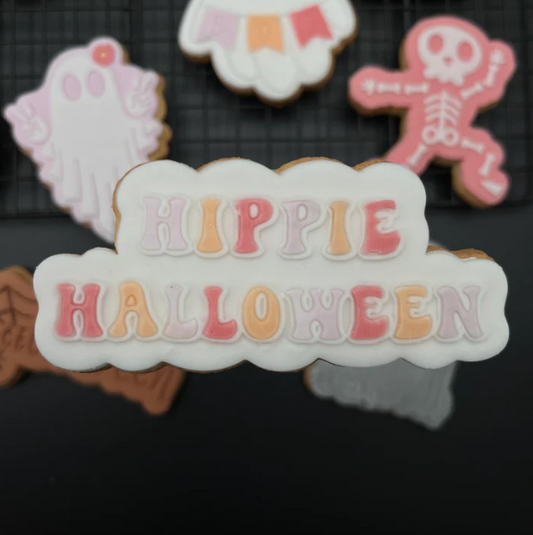 HALLOWEEN 21 - Hippie-Halloween (Ausstechform und Stamp)