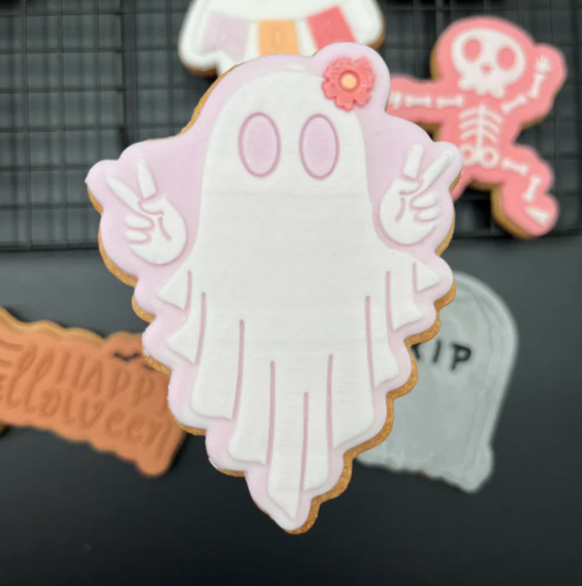 HALLOWEEN 33 - Geist (Ausstechform und Stamp)
