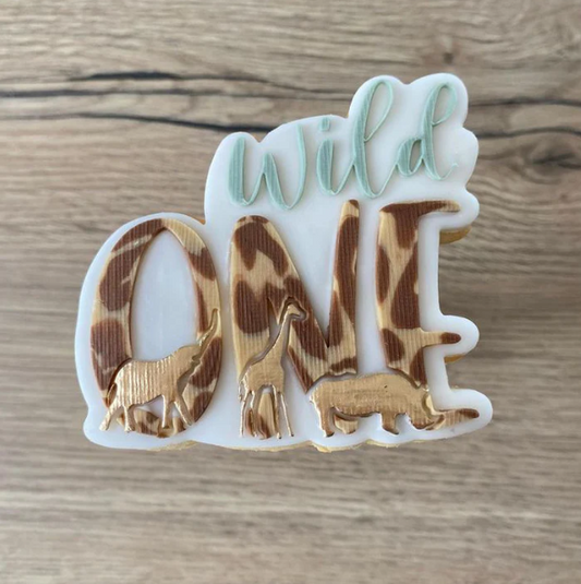 SAFARI 3 - Wild One (Ausstechform und Stamp)