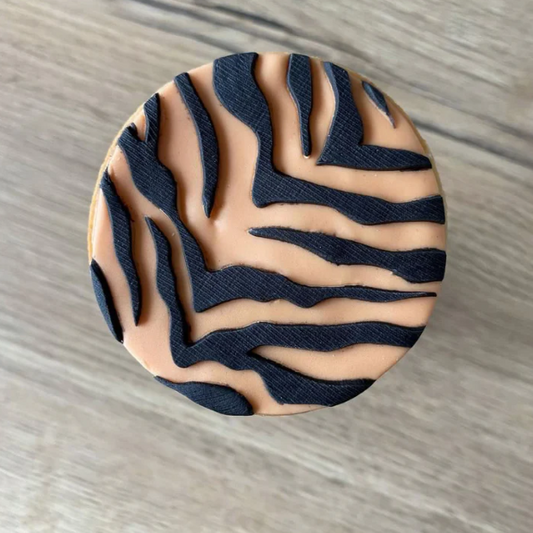 SAFARI 4 - Tiger-Textur (Ausstechform und Stamp)