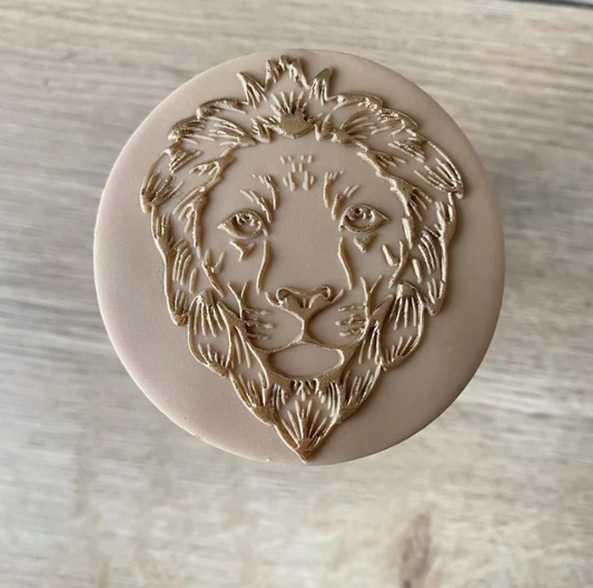 SAFARI 11 - Löwenkopf (Ausstechform und Stamp)