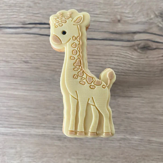 SAFARI 12 - Giraffe (Ausstechform und Stamp)