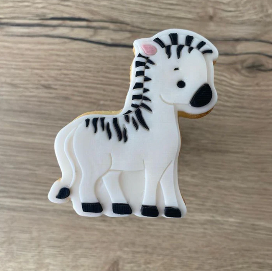 SAFARI 14 - Zebra (Ausstechform und Stamp)