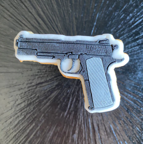 HEROE 8 - Pistole (Ausstechform und Stamp)