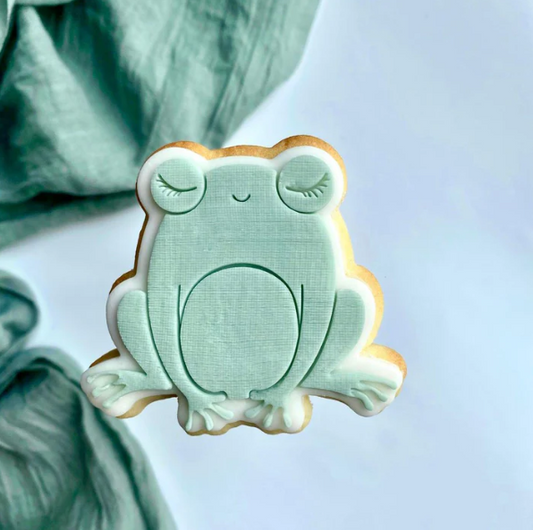 FEE 10 - Frosch (Ausstechform und Stamp)
